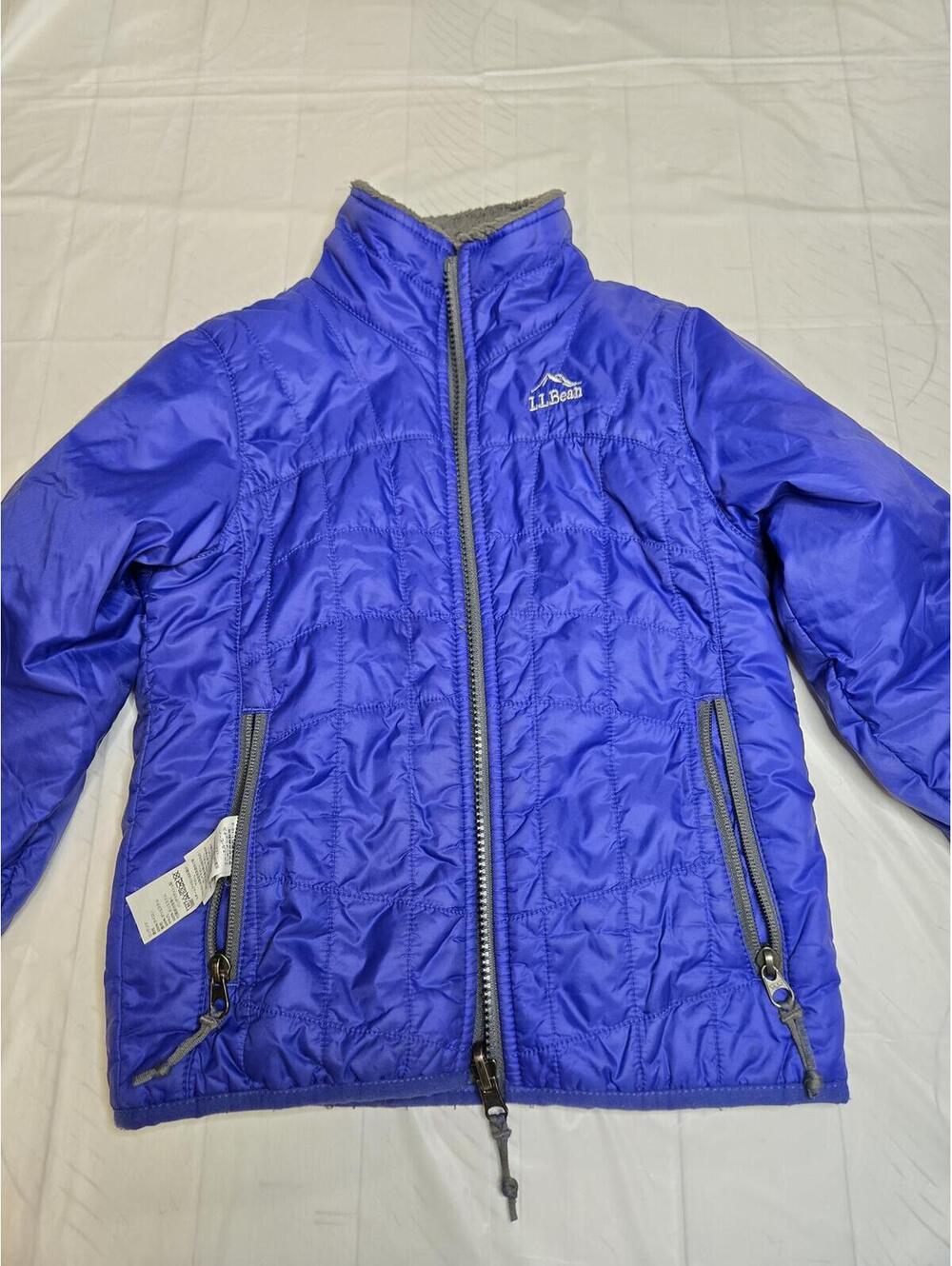 L.L. Bean Toddler Fleece-Lined Insulated Jacket | Blue | Size 4T